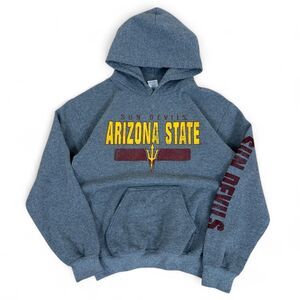 American-vintage Men's Grey Hoodie